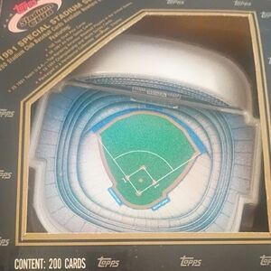 Topps 1991 Stadium Club Baseball Card Special Stadium Set With 200cards 100